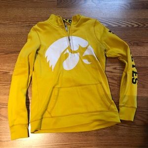 Pink Iowa Hawkeye sweatshirt, medium